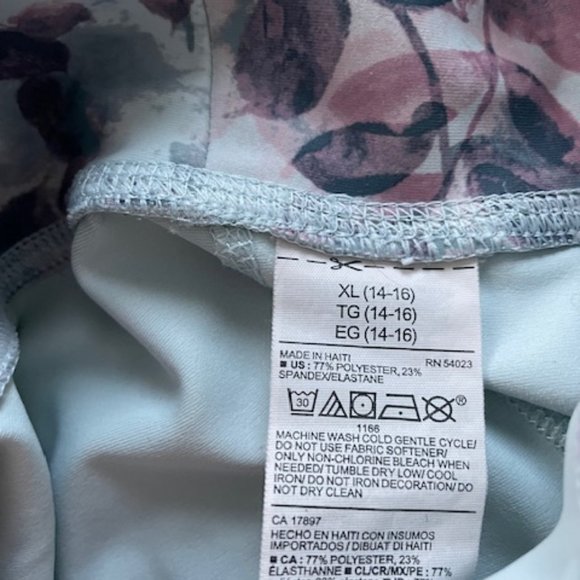 Flora Leggings Girls Size 14 - Old Navy - Picture 5 of 7